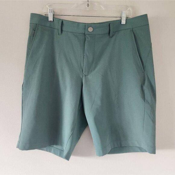 BONOBOS | Stretch Golf Shorts Green Sz 36 10 Inseam - Picture 2 of 10